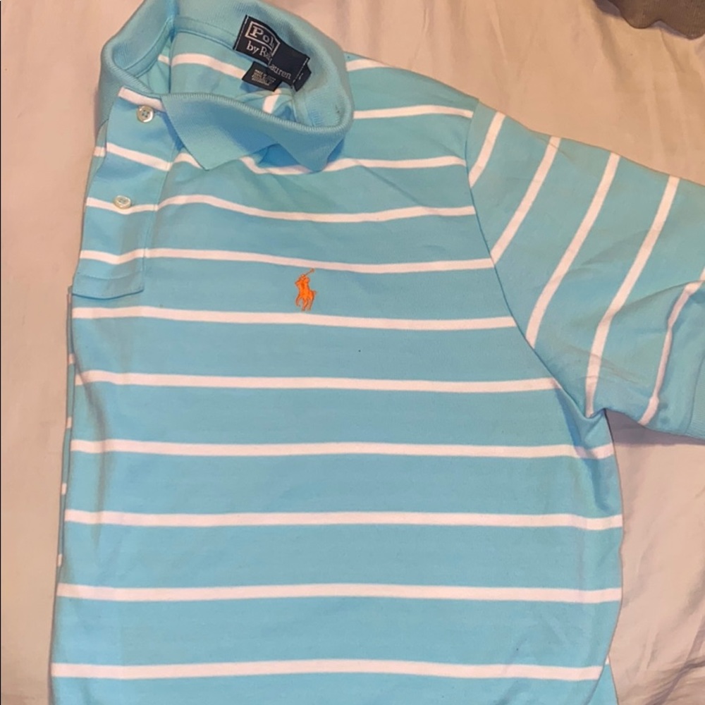 light blue Ralph Lauren Shirt